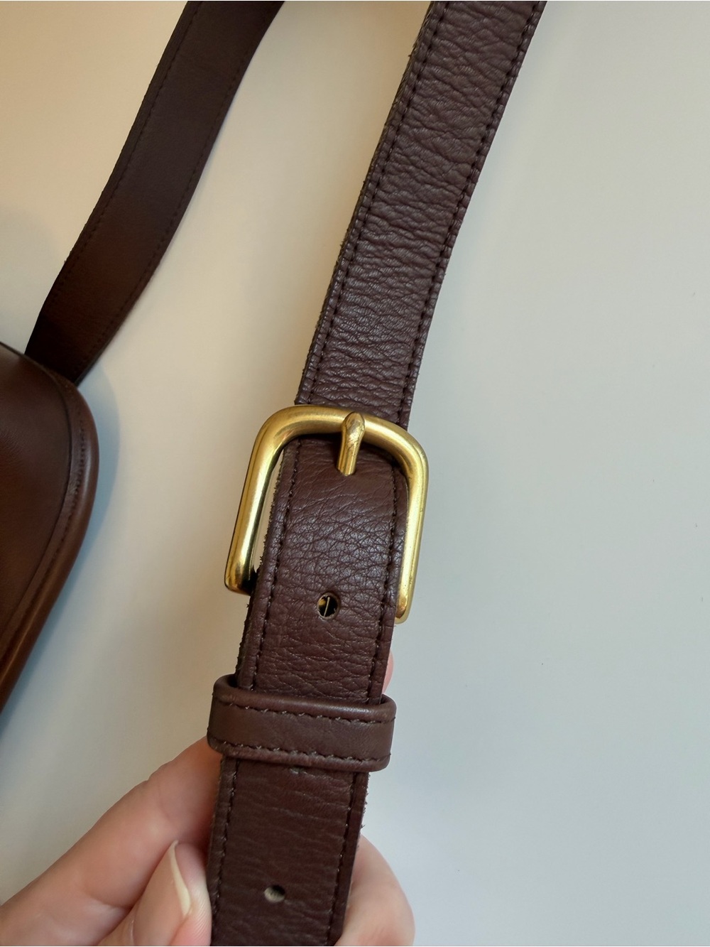 Vintage Coach Large Sidepack 9979 Mahogany - Picture 8 of 16